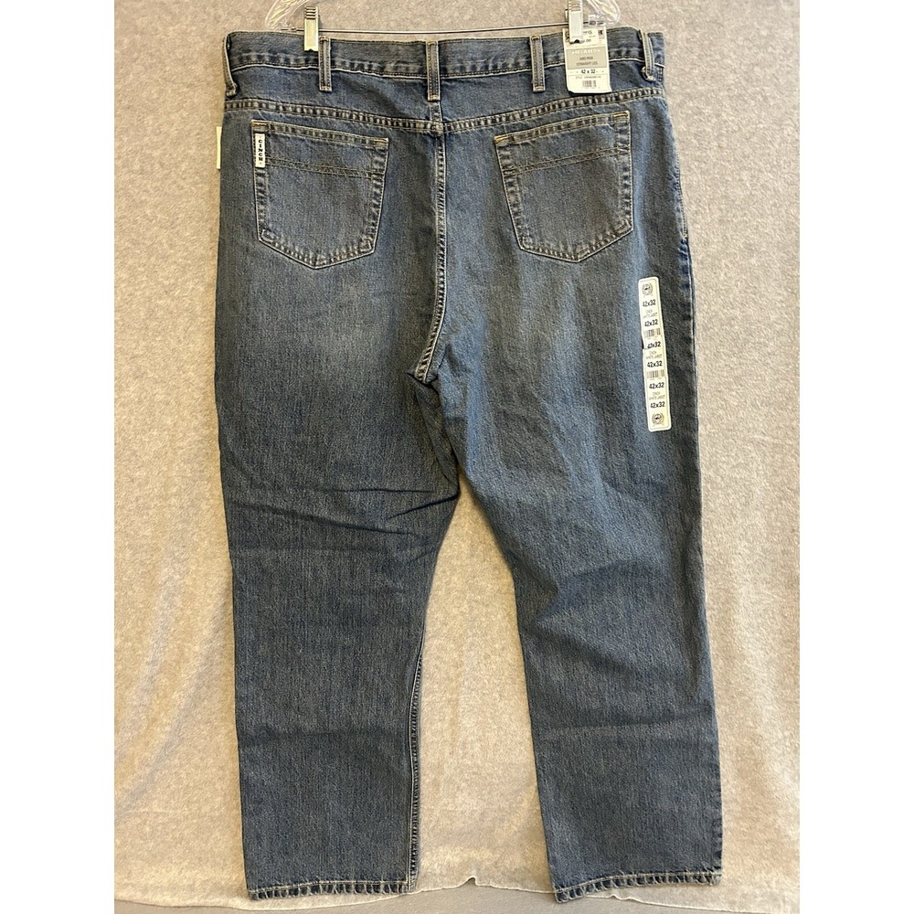 Cinch Mens42x32 White Label Jeans Relaxed Strait Fit Western Cowboy MB92834003